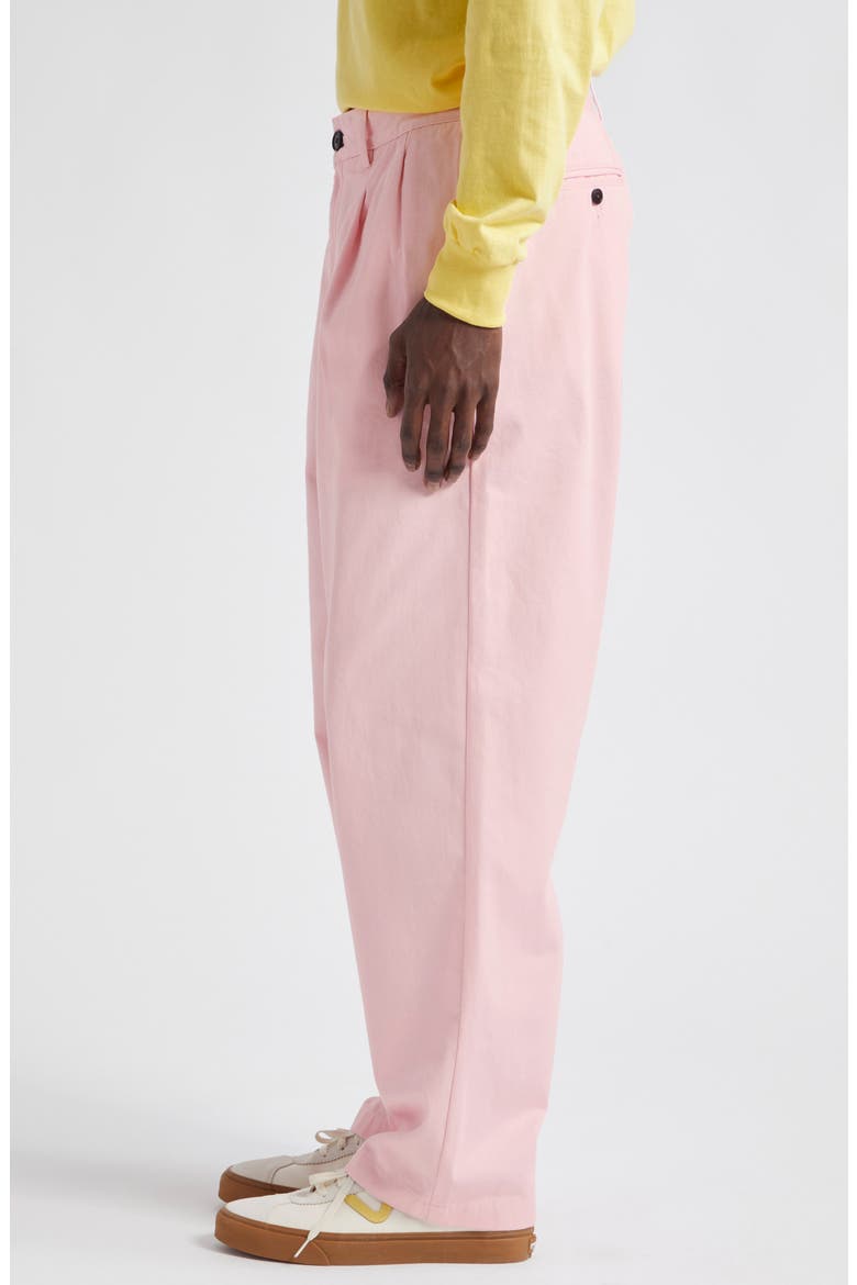 Noah Double Pleat Twill Pants (Men) | Nordstrom
