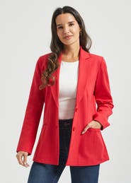Betabrand Classic Blazer Stretch Ponte