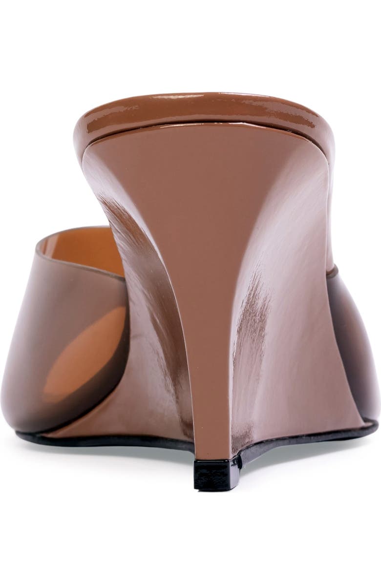 BLACK SUEDE STUDIO Alper 70 Mule, Alternate, color, Mousse Patent Leather