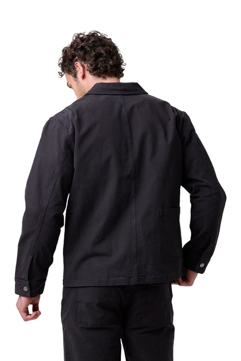 Rambler Stretch Canvas Jacket, Alternate, color, Black