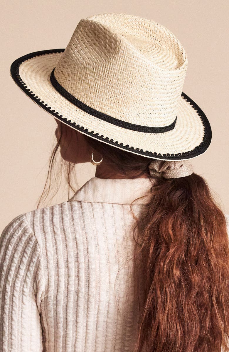 Brixton Lera II Straw Fedora, Alternate, color,