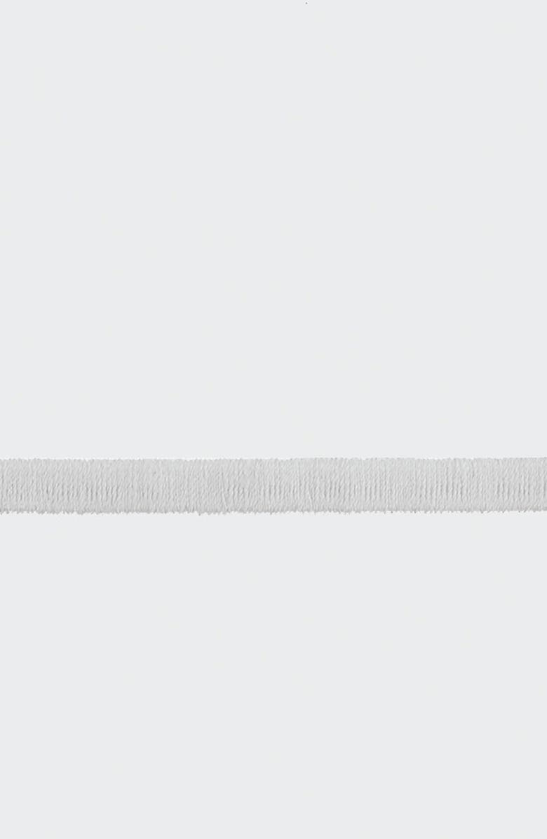 Matouk Bergamo Cotton Percale Duvet Cover, Alternate, color, Silver