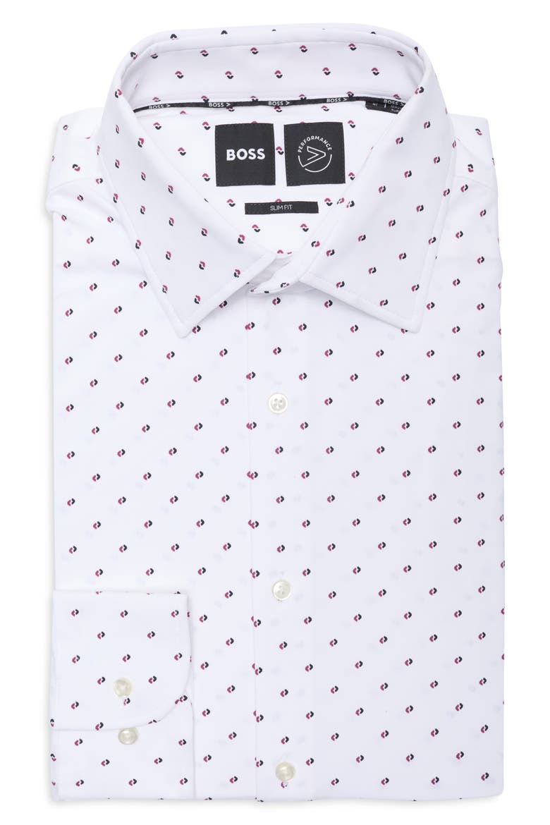 Hank Dress Shirt, Alternate, color, MED PNK
