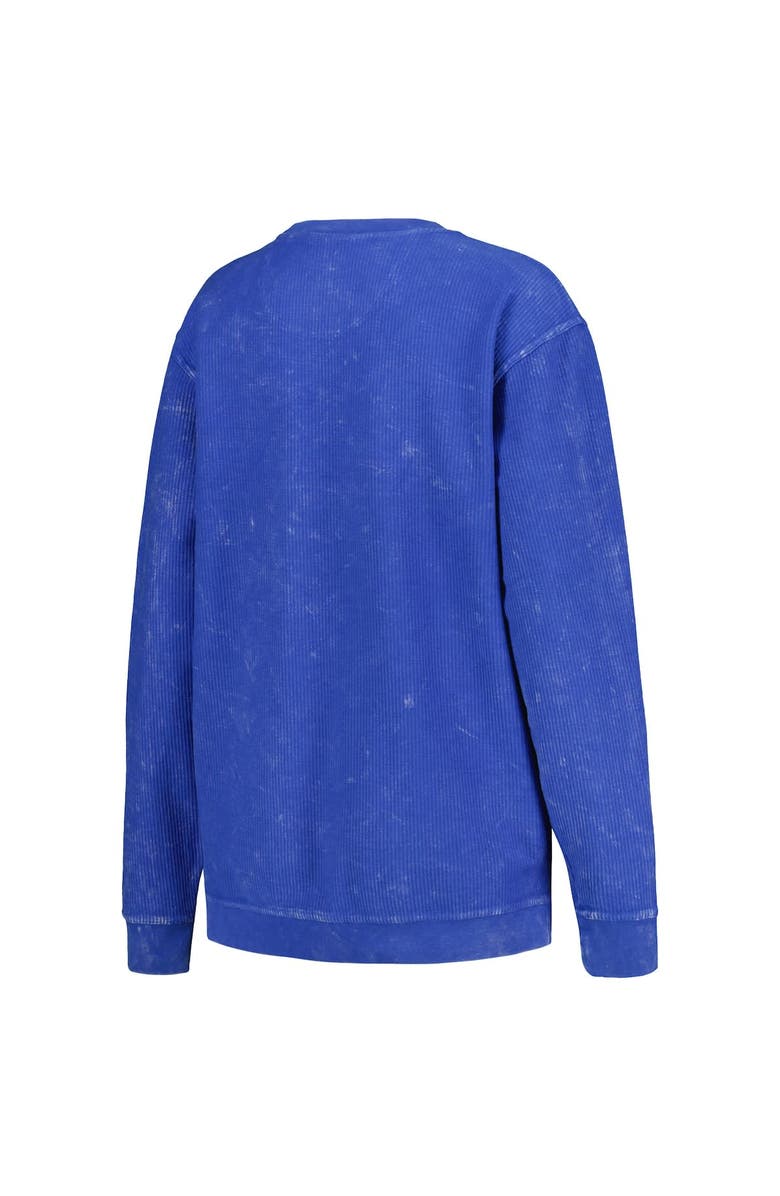 G-III 4HER BY CARL BANKS Women's G-III 4Her by Carl Banks Powder Blue Los Angeles Chargers Comfy Cord Pullover Sweatshirt, Alternate, color, Powder Blue