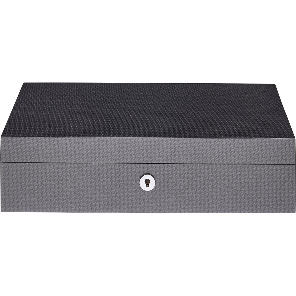 Rapport London Carbon Fibre Five Watch Box in Grey  product