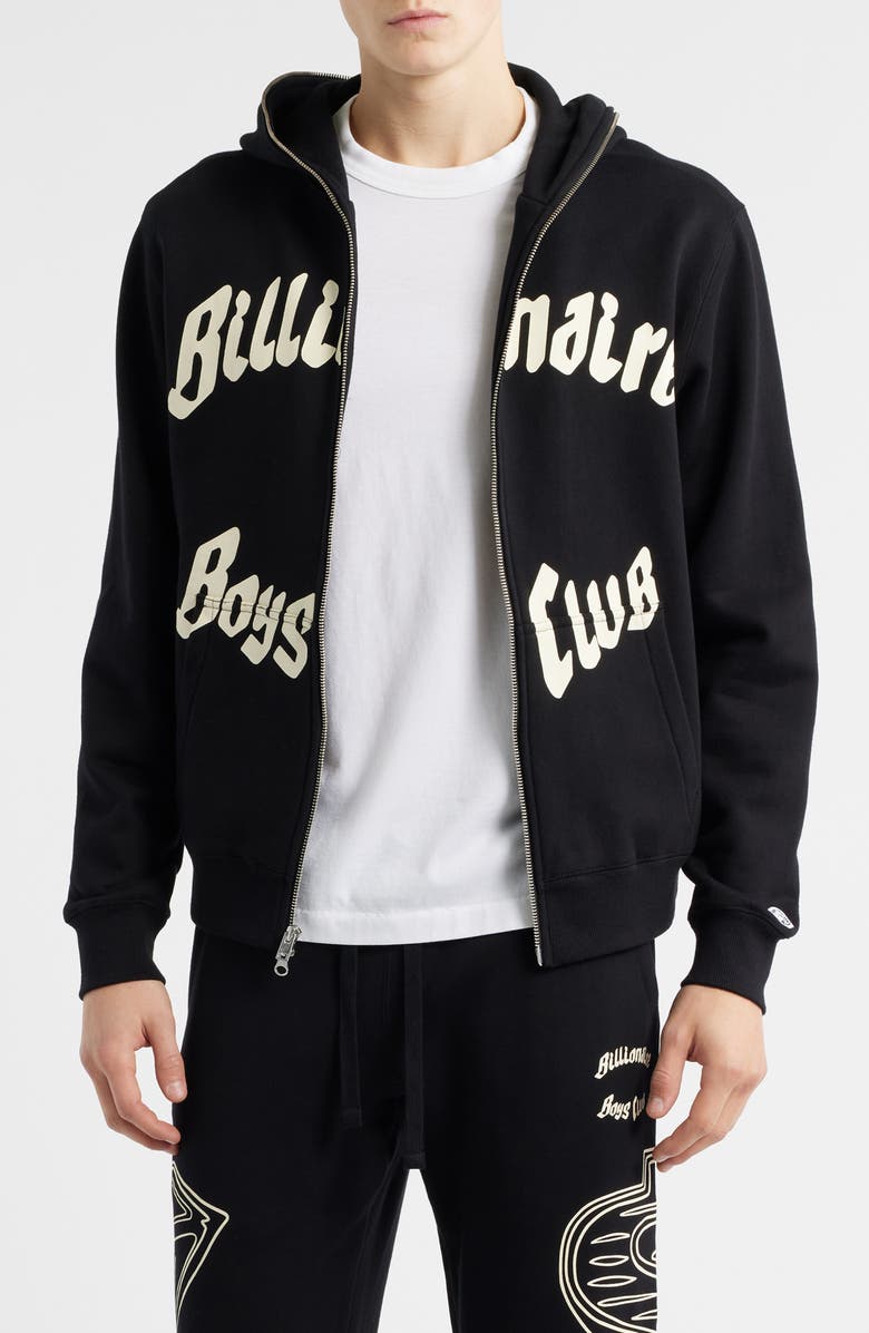 Billionaire Boys Club BB Karat Zip Up Hoodie, Main, color, Black
