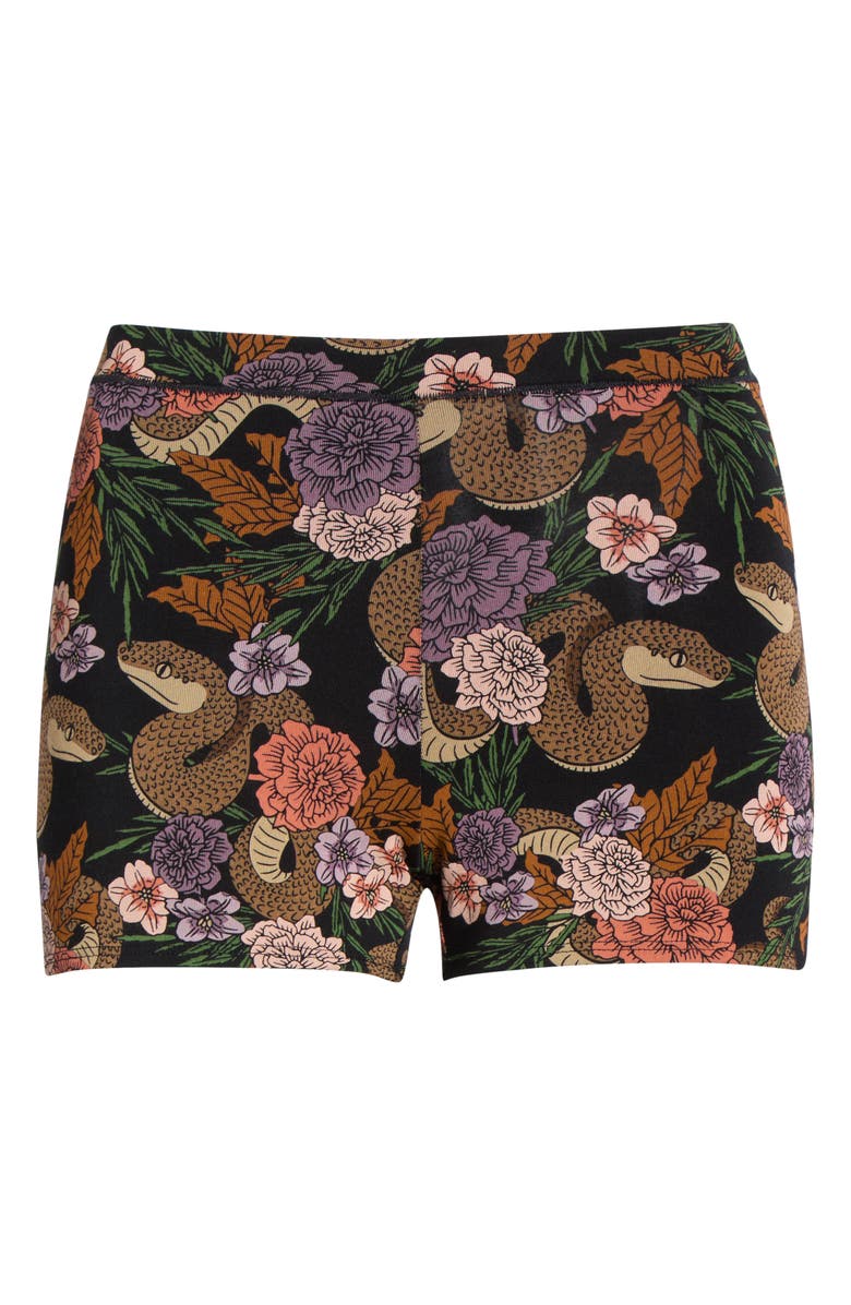 MeUndies FeelFree Boyshorts, Alternate, color, Garden Snake