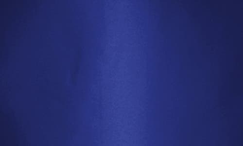 Alfred Sung Off The Shoulder Satin Column Gown In Blue