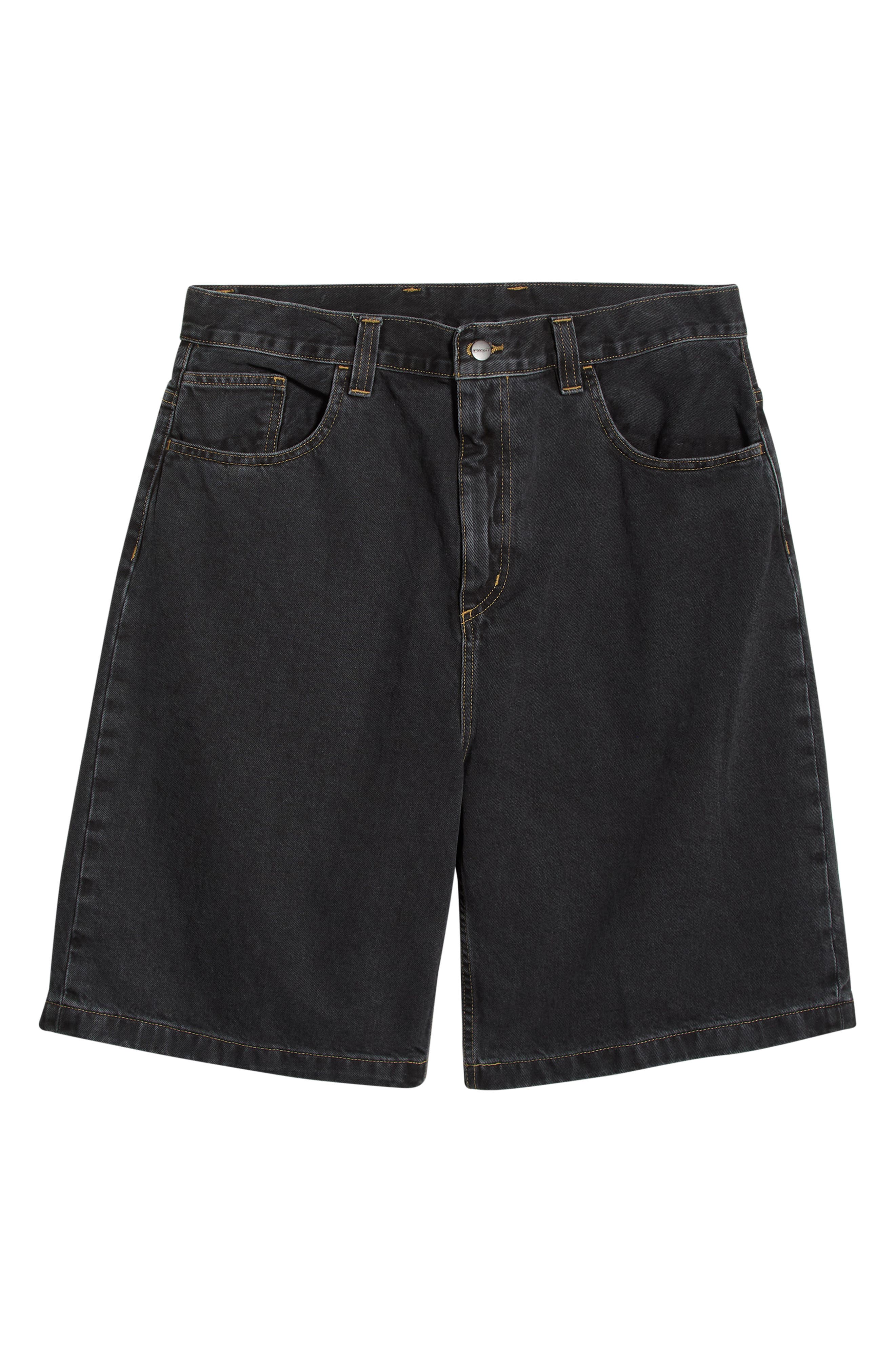 Brandon Stonewashed Loose Fit Denim Shorts (Men) | Nordstrom