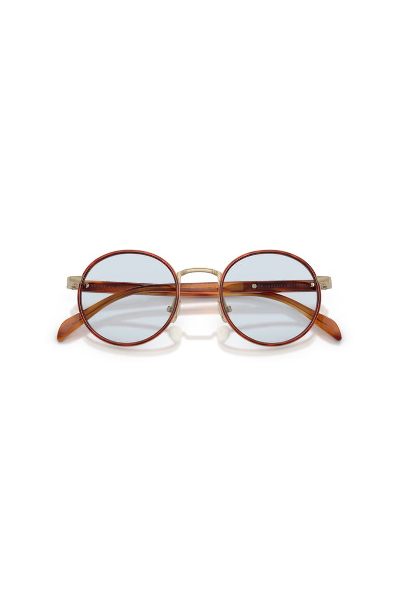 48mm Round optical glasses, Alternate, color, Gold