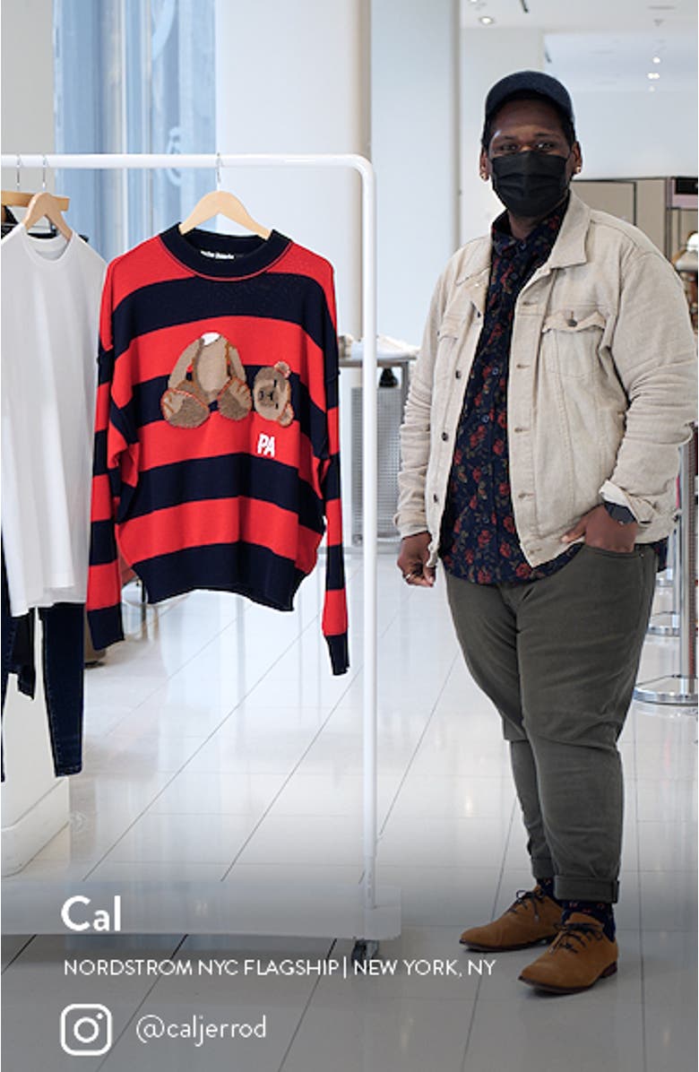 Bear Stripe Wool Sweater, sales video thumbnail