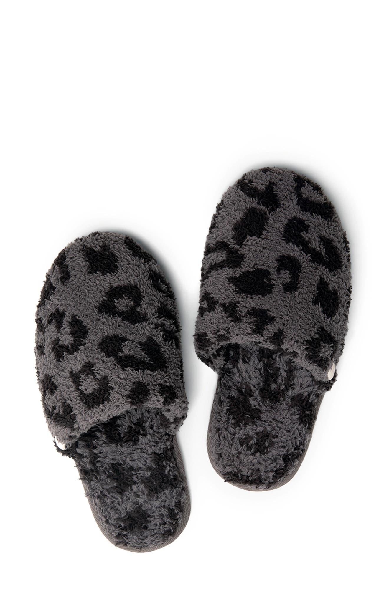 CozyChic™ Barefoot in the Wild Slipper, Alternate, color, GRAPHITE/CARBON