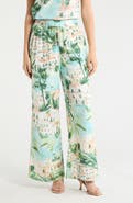 SUGARLIPS Piti Town Snipy High Waist Wide Leg Pants