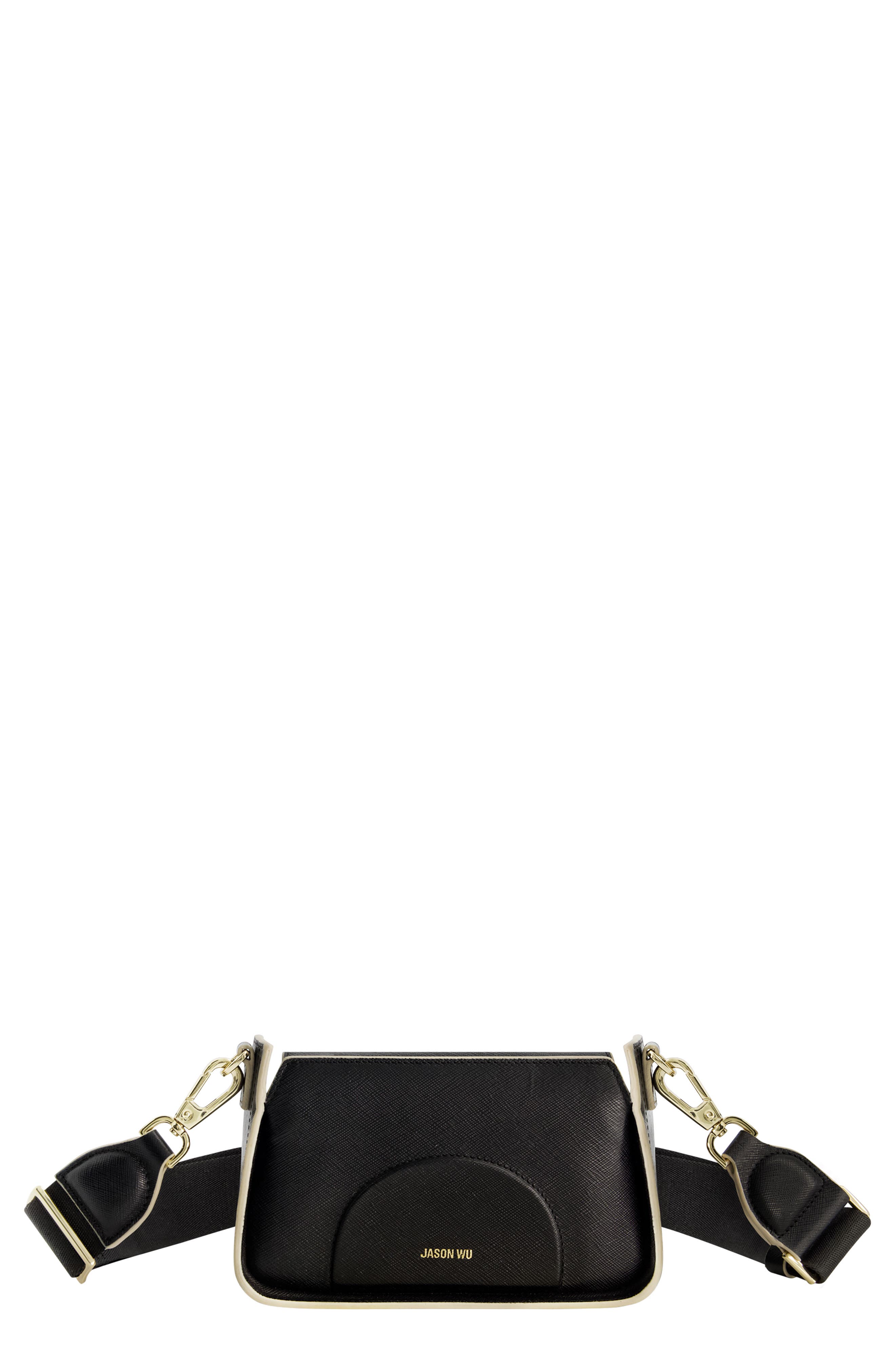 Crossbody handbag, Main, color, BLACK