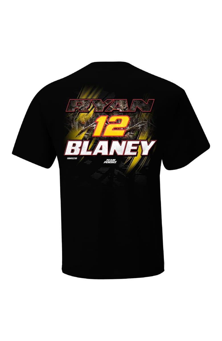 TEAM PENSKE Men's Team Penske  Black Ryan Blaney Menards Camo T-Shirt, Alternate, color, 