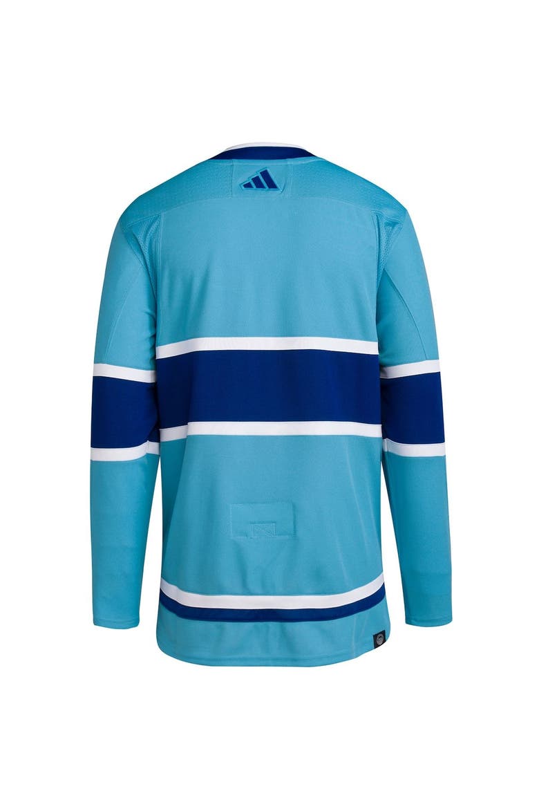 Men's adidas Light Blue Montreal Canadiens Reverse Retro 2.0 Authentic Blank Jersey, Alternate, color, Light Blue