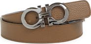 FERRAGAMO Reversible Leather Belt
