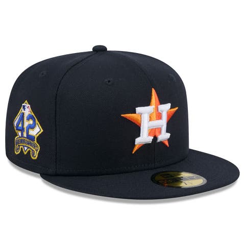 Men's New Era  Navy Houston Astros 2025 Jackie Robinson Day 59FIFTY Fitted Hat