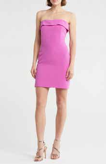 Veronica Beard Maire Strapless Body-Con Minidress