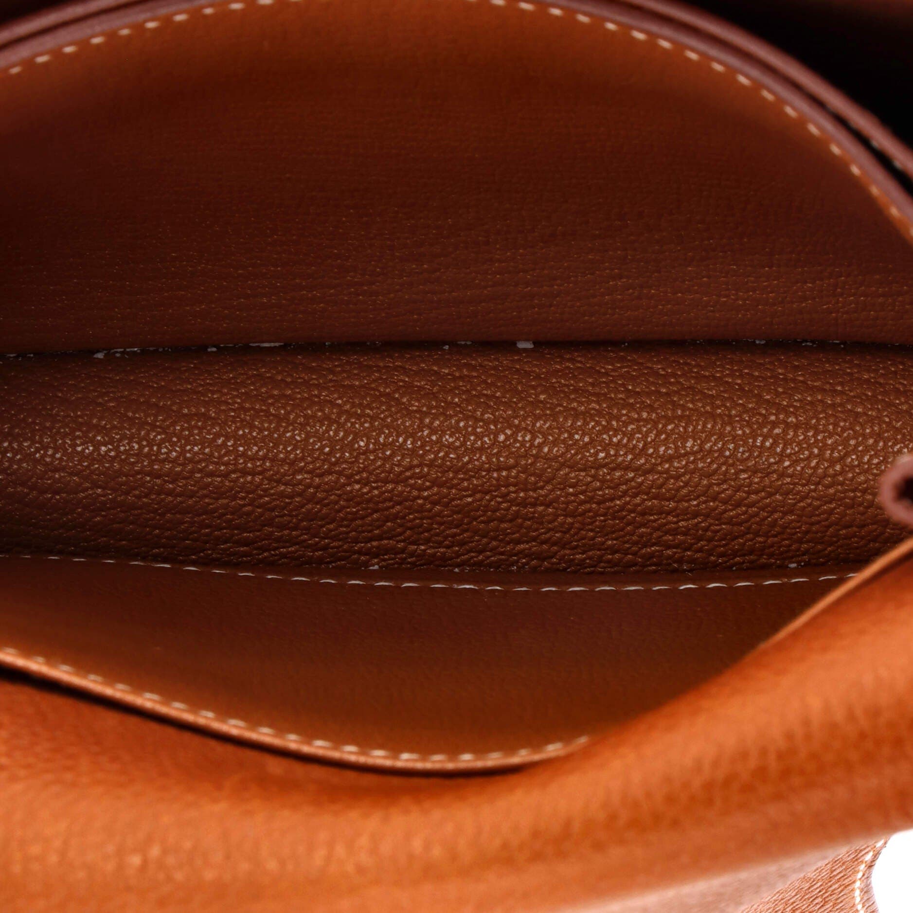 Pre-Owned Hermes Roulis Bag Barenia Faubourg 18, Alternate, color, Fauve