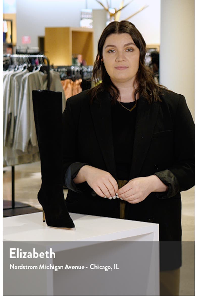 Stuart 85 Knee High Pointed Toe Zip Boot video