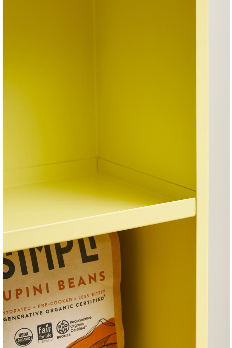 Rolling Storage Cart, Alternate, color, YELLOW