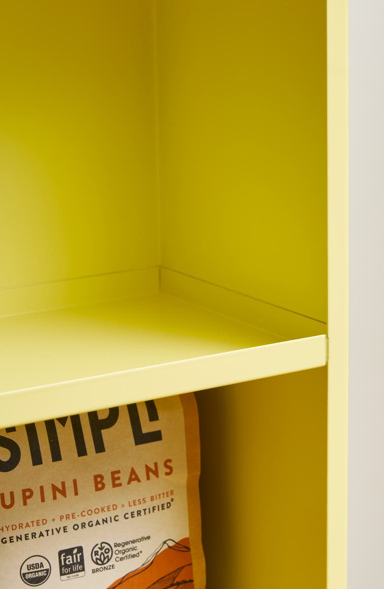 Yamazaki Rolling Storage Cart, Alternate, color, Yellow