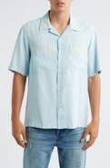 NN07 Julio Embroidered Button-Up Shirt