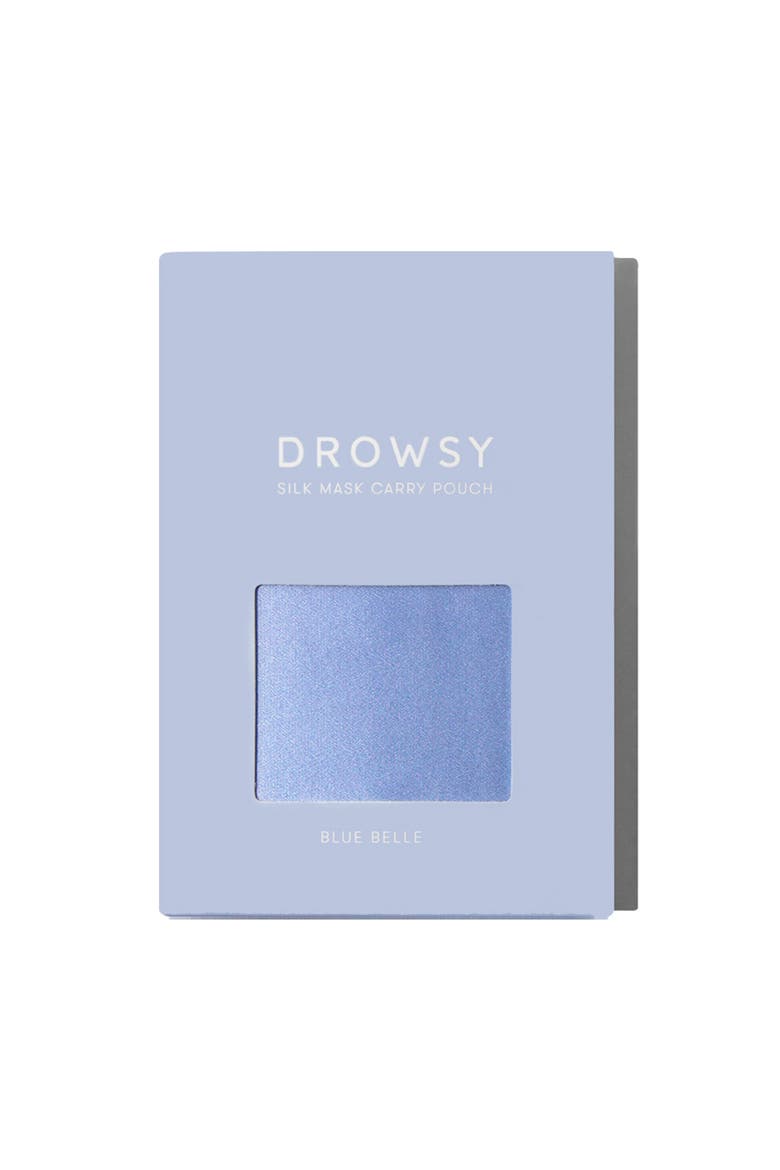 Silk  Carry Pouch, Alternate, color, Blue Belle