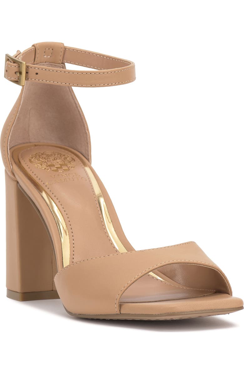 Vince Camuto Haydin Ankle Strap Sandal, Main, color, Sandstone