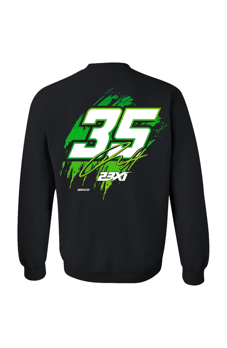 23XI Racing Men's 23XI Racing Black Riley Herbst Monster Car Sweatshirt, Alternate, color, Black