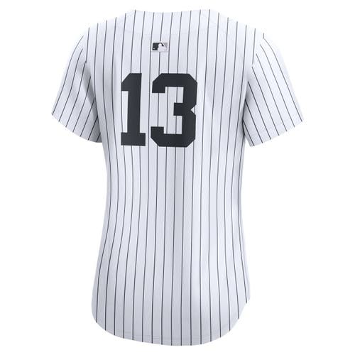 Nike Jazz Chisholm Jr. White New York Yankees Home Limited Player Jersey