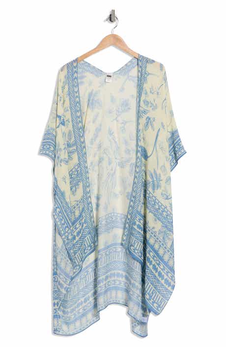 NORDSTROM RACK Lightweight Print Ruana