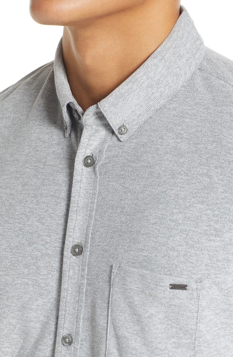Vuori Long Sleeve Ace Button-Down Shirt, Alternate, color, Light Grey