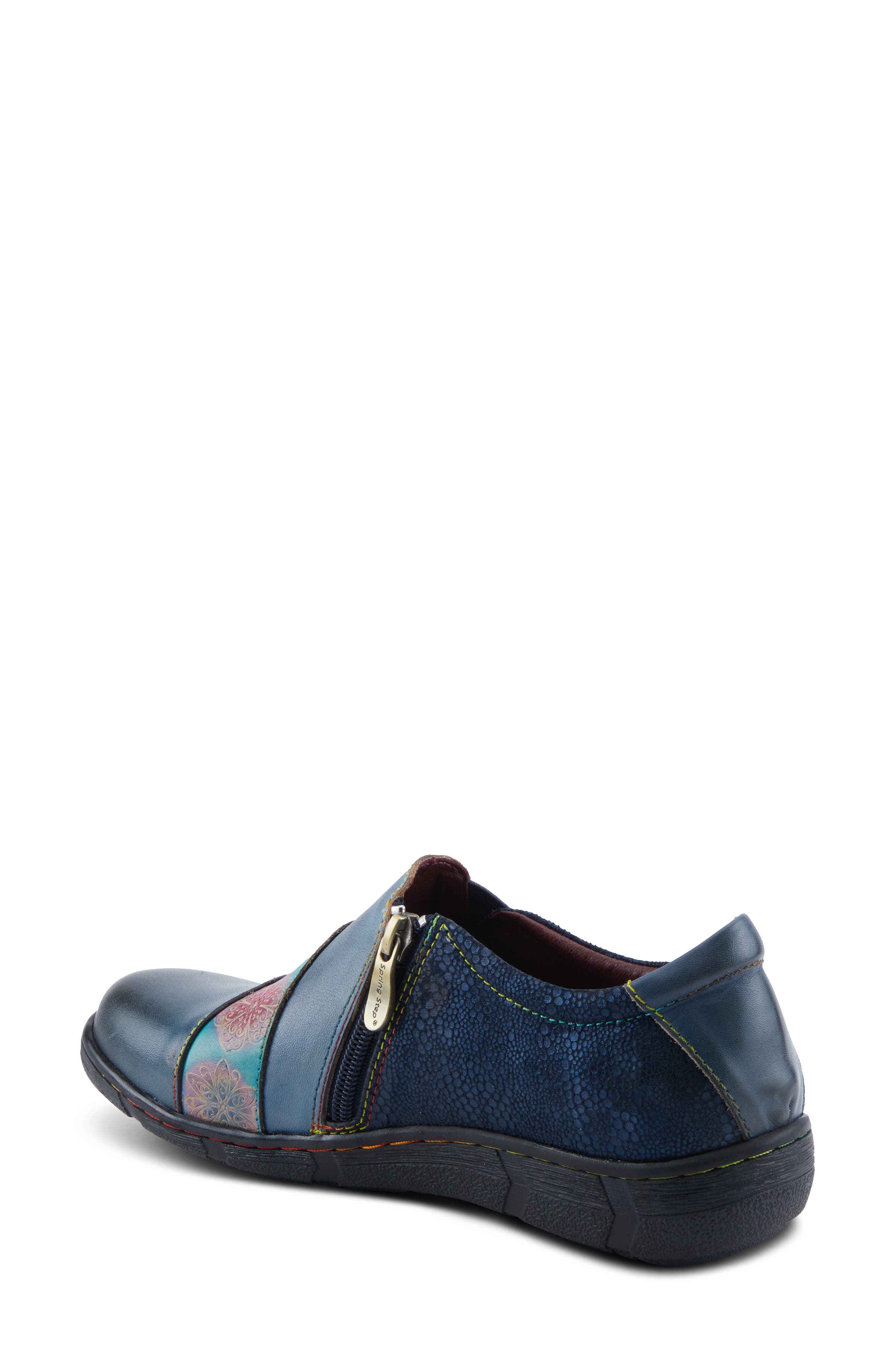 Lata Flat, Alternate, color, NAVY MULTI