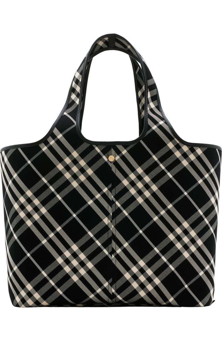 Burberry Medium Check Tote, Main, color,