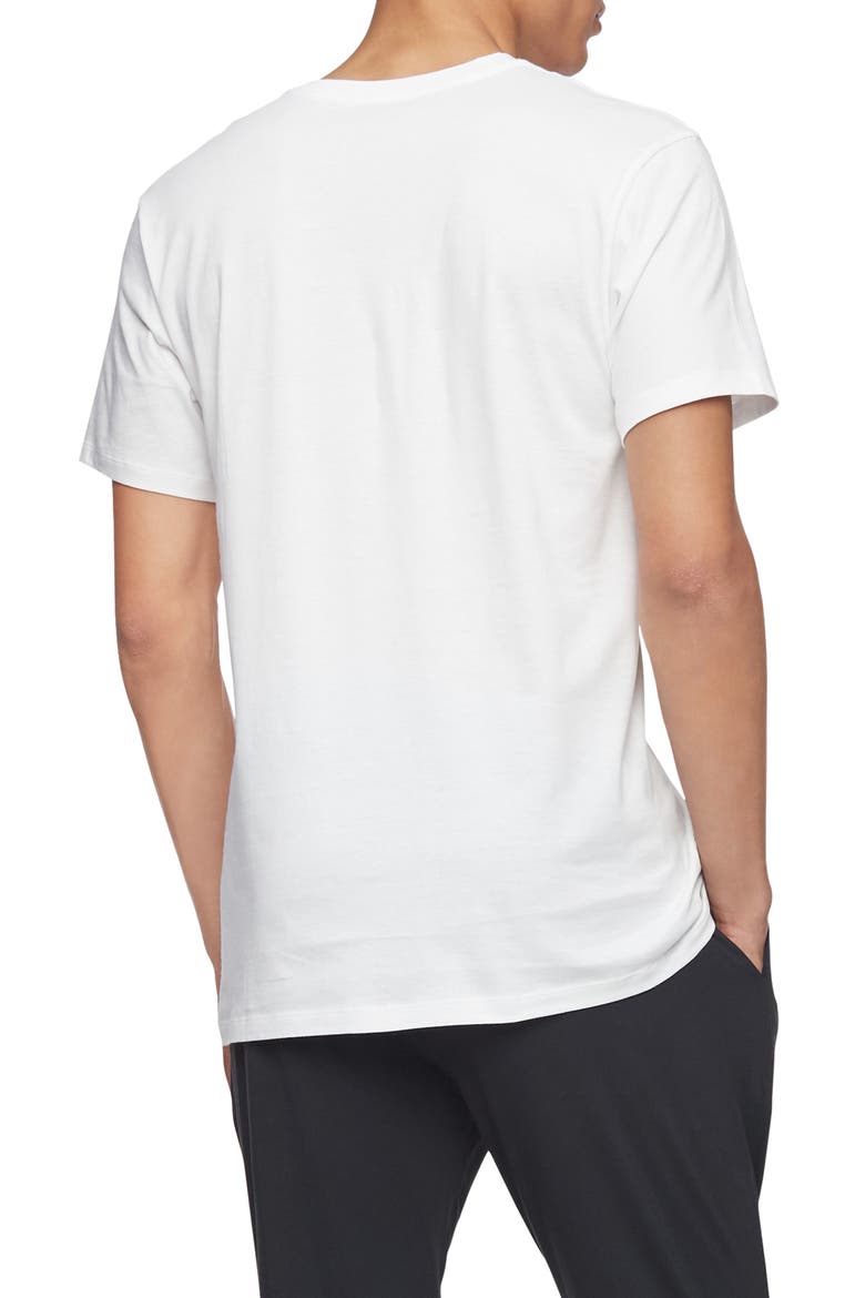 3-Pack Cotton V-Neck T-Shirt, Alternate, color, WHITE