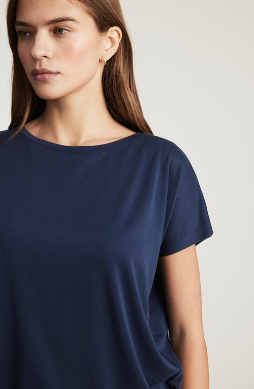 Mavi Jeans Luxe Touch Top In Blue