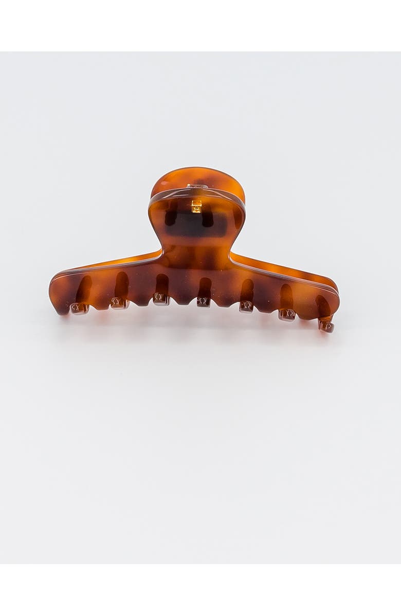 Alexandre de Paris Raspail Medium Acetate Hair Clip, Main, color, Tortoiseshell