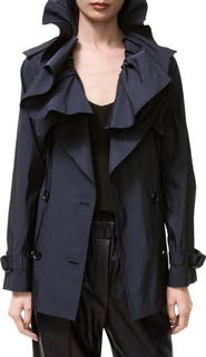 Burberry Faille Clare Trench Jacket