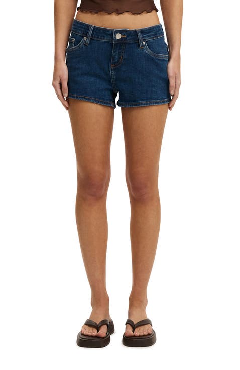 Women's Micro Low Denim Short
