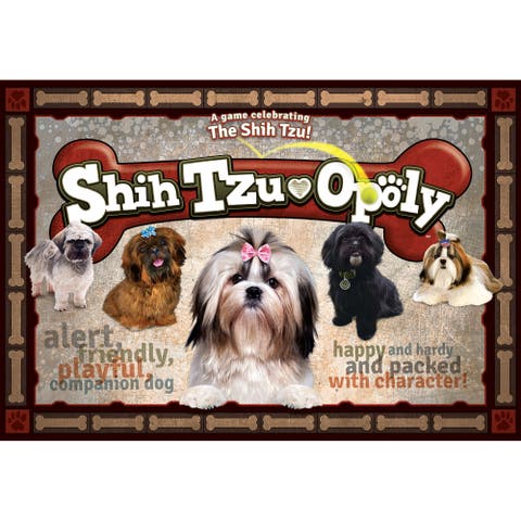Shittzuopoly Dog Themed Family Board Game, Ages 8+