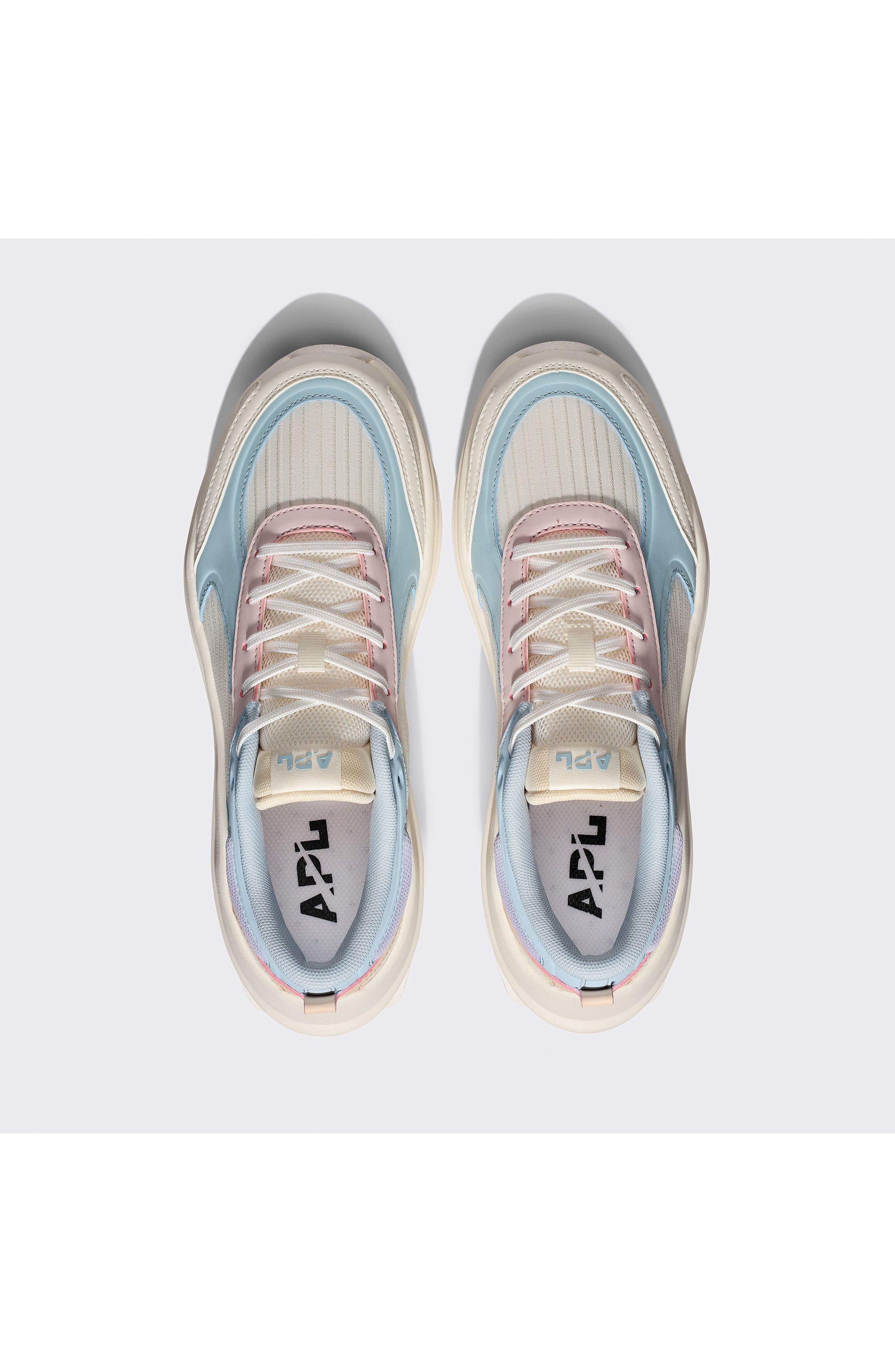 Women's Jogger Linen Powder Blue Chalk Sneaker, Alternate, color, Linen-PowderBlue-Chalk