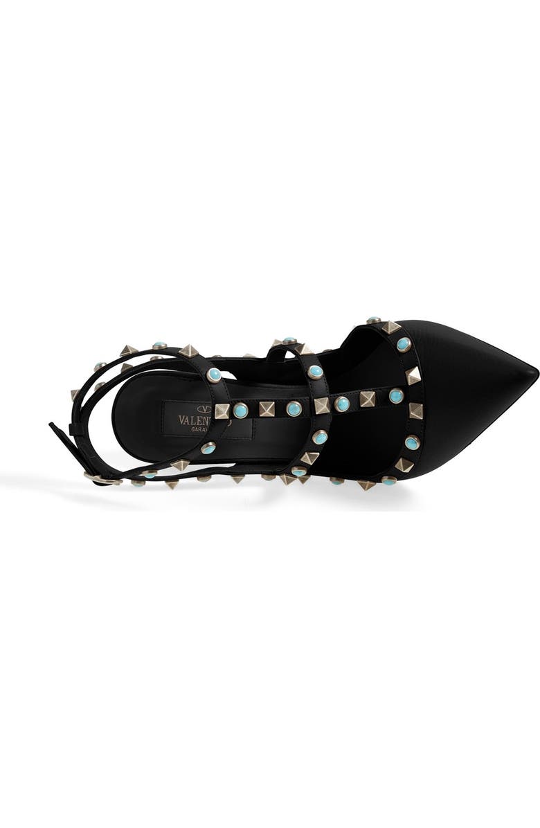 Valentino Garavani Valentino 'Rockstud' T-Strap Pump, Alternate, color,