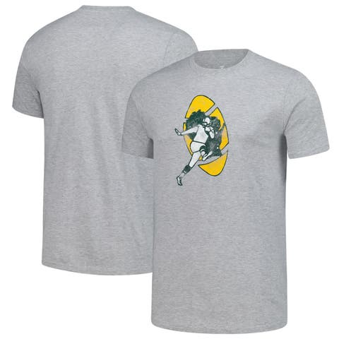 Men's Fanatics  Gray Green Bay Packers T-Shirt