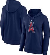 FANATICS Women's Fanatics Branded Navy Los Angeles Angels Logo Pullover Hoodie