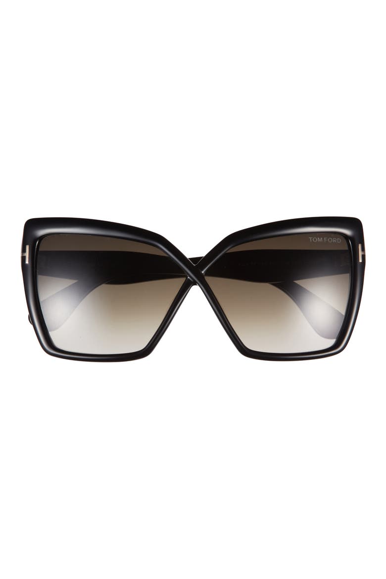 Giulio 59mm Square Sunglasses, Main, color, SHINY BLACK / ROVIEX