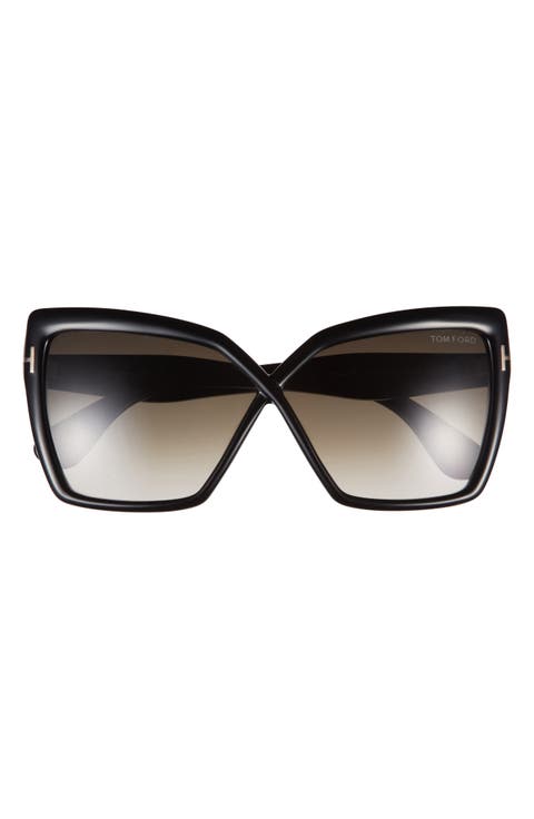 Tom Ford Giulio 59mm Square Sunglasses