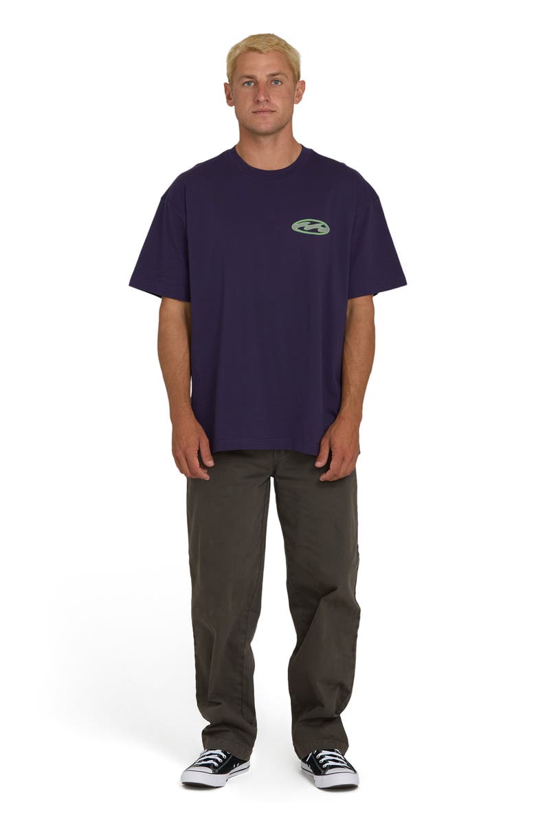 Billabong Bad Dog Tonedawg OG Graphic T-Shirt, Alternate, color, Purple Velvet