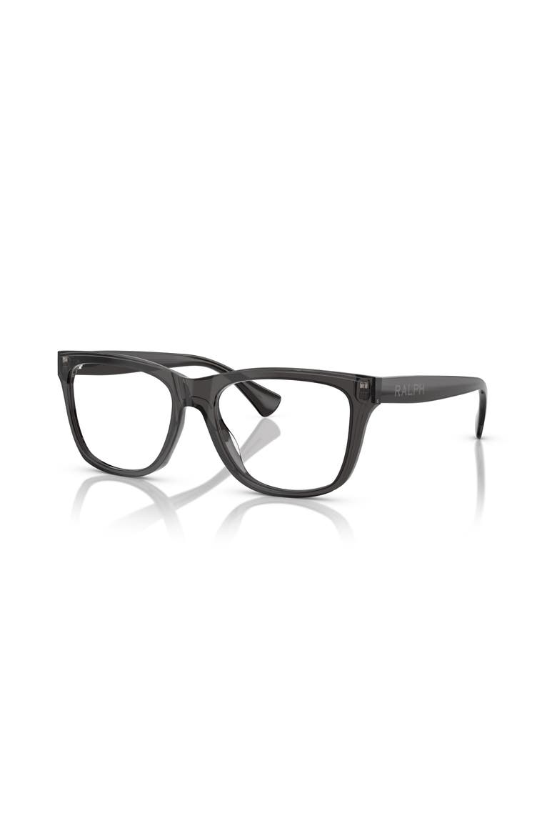 55mm Rectangle optical glasses, Main, color, Grey
